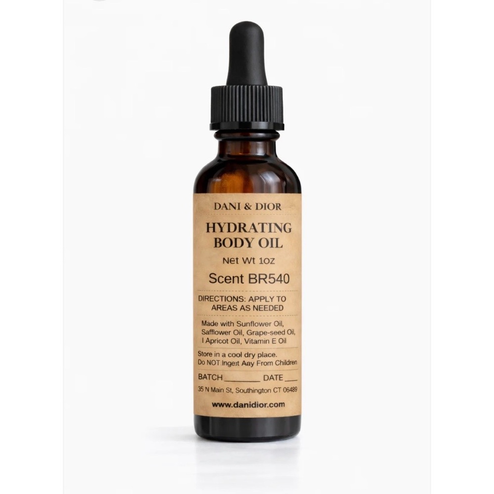 Hydrating Body Oil 1oz BR 540 Scent